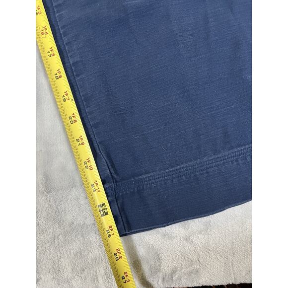 Patagonia Women 0 Organic Cotton Slub Hiking Pants GORPcore Blue Wide Leg 56615 - Picture 10 of 13